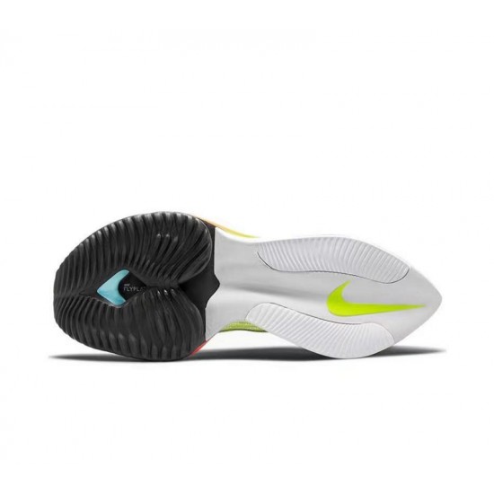 Nike Air Zoom Alphafly Next 2 Vert Blanc Chaussure Homme