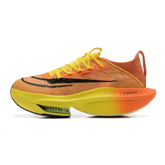 Nike Air Zoom Alphafly Next 2 Orange and Jaune Chaussure Homme