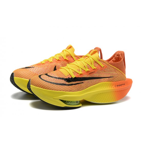 Nike Air Zoom Alphafly Next 2 Orange and Jaune Chaussure Homme