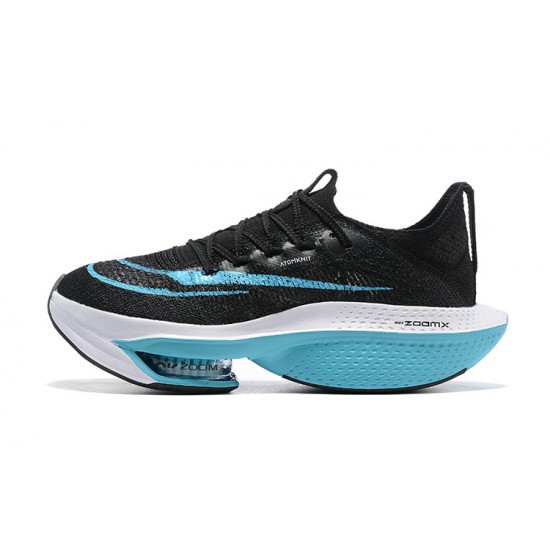 Nike Air Zoom Alphafly Next 2 Noir and Bleu Chaussure Femme/Homme