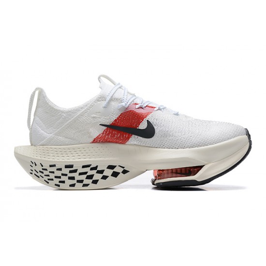 Nike Air Zoom Alphafly Next 2 Blanc and Rouge Chaussure Femme/Homme