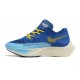 Nike ZoomX VaporFly NEXT% Bleu Jaune Chaussure Homme