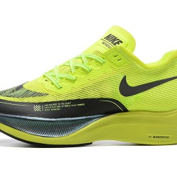 Nike ZoomX VaporFly NEXT% Chartreuse Noir Chaussure Homme