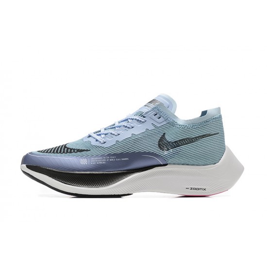 Nike ZoomX VaporFly NEXT% Noir Bleu Chaussure Femme/Homme