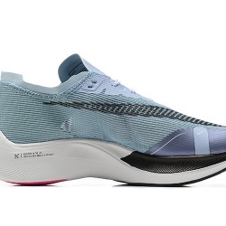 Nike ZoomX VaporFly NEXT% Noir Bleu Chaussure Femme/Homme