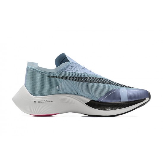 Nike ZoomX VaporFly NEXT% Noir Bleu Chaussure Femme/Homme