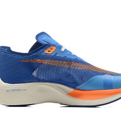 Nike ZoomX VaporFly NEXT% Bleu Orange Chaussure Femme/Homme