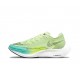 Nike ZoomX VaporFly NEXT% Vert and Bleu Chaussure Femme/Homme