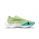 Nike ZoomX VaporFly NEXT% Vert and Bleu Chaussure Femme/Homme