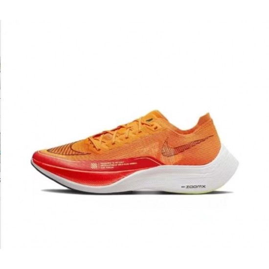 Nike ZoomX VaporFly NEXT% Orange Rouge Chaussure Femme/Homme