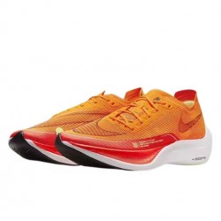 Nike ZoomX VaporFly NEXT% Orange Rouge Chaussure Femme/Homme