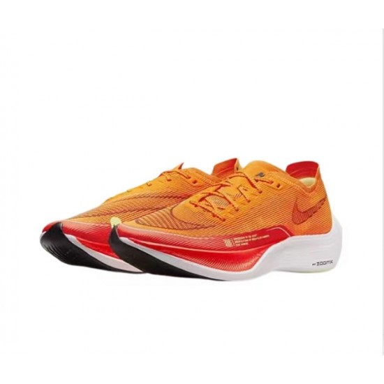 Nike ZoomX VaporFly NEXT% Orange Rouge Chaussure Femme/Homme