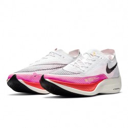 Nike ZoomX VaporFly NEXT% Rose Blanc Chaussure Femme/Homme