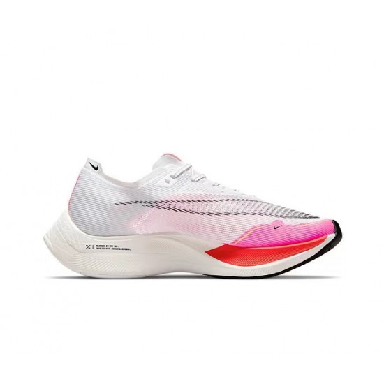 Nike ZoomX VaporFly NEXT% Rose Blanc Chaussure Femme/Homme