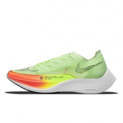 Nike ZoomX VaporFly NEXT% Rouge Jaune Chaussure Femme/Homme