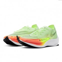 Nike ZoomX VaporFly NEXT% Rouge Jaune Chaussure Femme/Homme