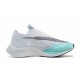 Nike ZoomX VaporFly NEXT% Blanc Bleu Chaussure Femme/Homme