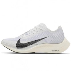 Nike ZoomX VaporFly NEXT% Blanc Gris Chaussure Femme/Homme