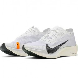 Nike ZoomX VaporFly NEXT% Blanc Gris Chaussure Femme/Homme