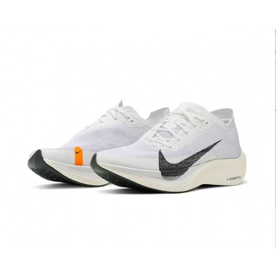 Nike ZoomX VaporFly NEXT% Blanc Gris Chaussure Femme/Homme