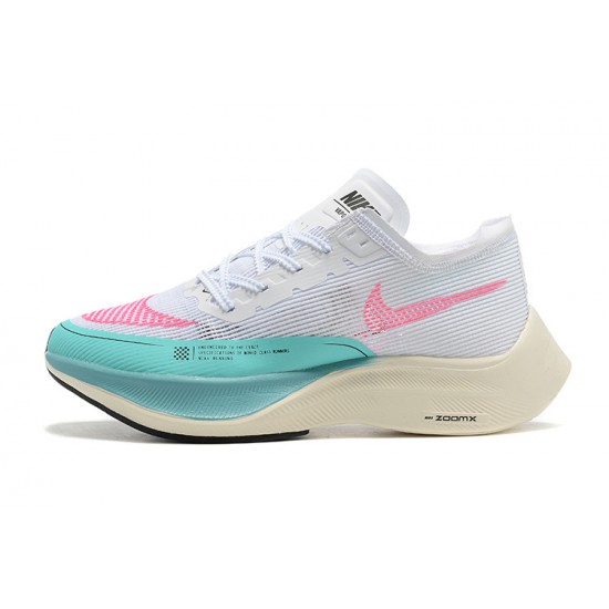 Nike ZoomX VaporFly NEXT% Blanc Rose Chaussure Femme/Homme