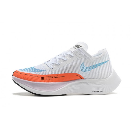 Nike ZoomX VaporFly NEXT% Blanc Rouge Chaussure Femme/Homme