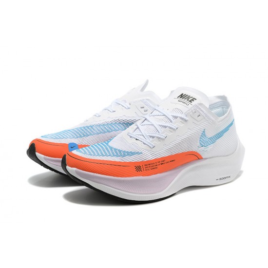 Nike ZoomX VaporFly NEXT% Blanc Rouge Chaussure Femme/Homme