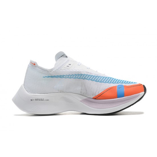 Nike ZoomX VaporFly NEXT% Blanc Rouge Chaussure Femme/Homme