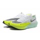 Nike ZoomX VaporFly NEXT% Blanc Jaune Chaussure Femme/Homme