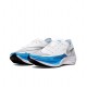 Nike ZoomX VaporFly NEXT% Blanc and Bleu Chaussure Femme/Homme