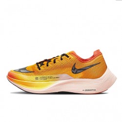 Nike ZoomX VaporFly NEXT% Jaune Noir Chaussure Femme/Homme