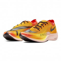 Nike ZoomX VaporFly NEXT% Jaune Noir Chaussure Femme/Homme